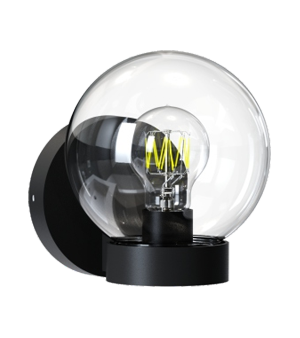 Okrągła szklana plastikowa lampa ścienna HR60771 Okrągła szklana plastikowa lampa ścienna HR60771