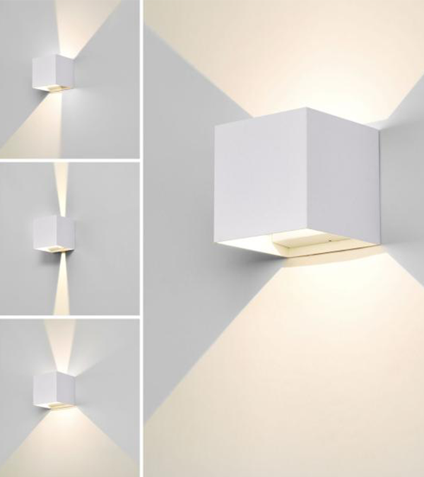 100 kwadratowych LED Dwukierunkowa ściemniana kinkiet HR60432-LED 100 kwadratowych LED Dwukierunkowa ściemniana kinkiet HR60432-LED