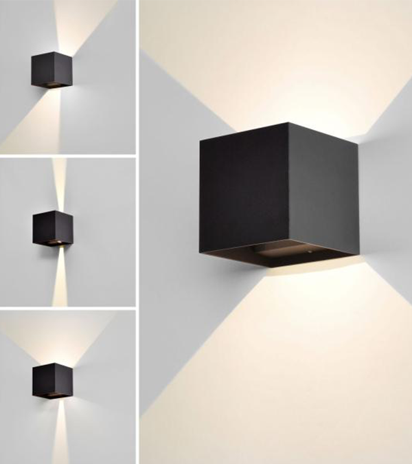 100 kwadratowych LED Dwukierunkowa ściemniana kinkiet HR60432-LED 100 kwadratowych LED Dwukierunkowa ściemniana kinkiet HR60432-LED