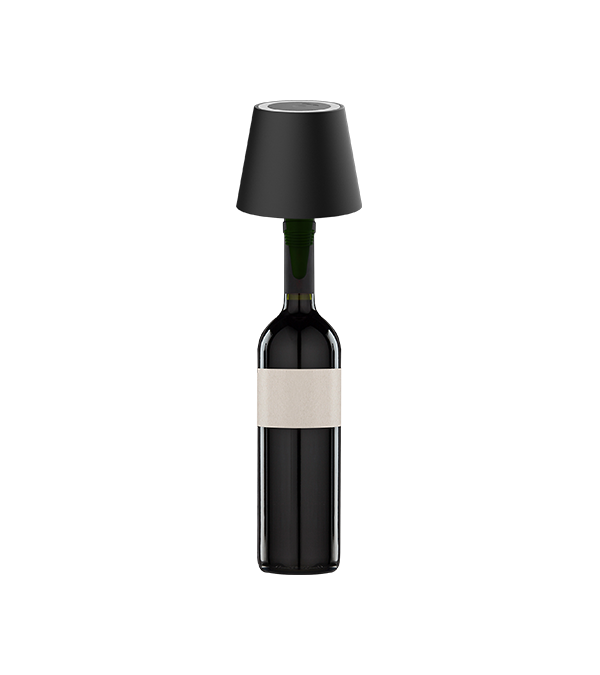 Lampa biurkowa do ładowania butelek wina z kloszem HR95045 Lampa biurkowa do ładowania butelek wina z kloszem HR95045