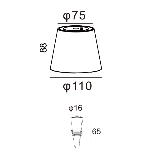 Lampa biurkowa do ładowania butelek wina z kloszem HR95045 Lampa biurkowa do ładowania butelek wina z kloszem HR95045
