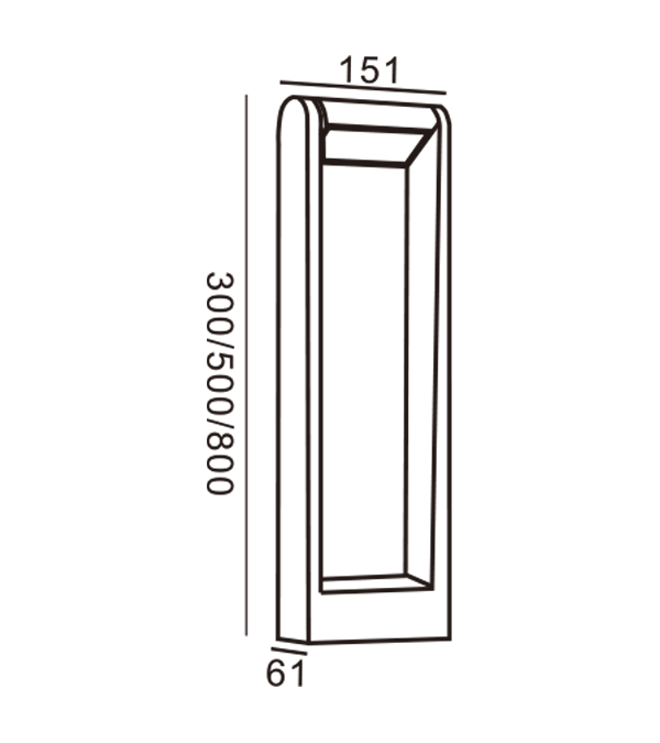 150 Lampa ogrodowa obracana o 350° 2 HR60441-2-500 150 Lampa ogrodowa obracana o 350° 2 HR60441-2-500
