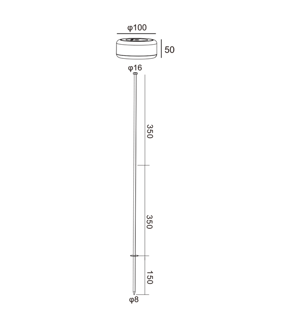 Lampa akumulatorowa 400 High Black HR95004-400 Lampa akumulatorowa 400 High Black HR95004-400