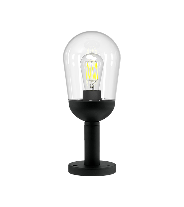 150 lamp ogrodowych ze szklaną głowicą rakietową HR60111-370 150 lamp ogrodowych ze szklaną głowicą rakietową HR60111-370