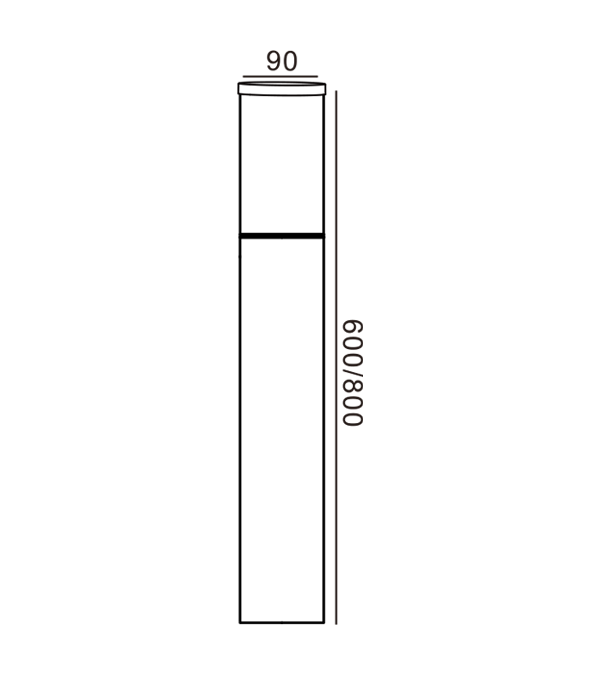 90 szt. Lampa ogrodowa z osłoną ścienną HR60101-600 90 szt. Lampa ogrodowa z osłoną ścienną HR60101-600