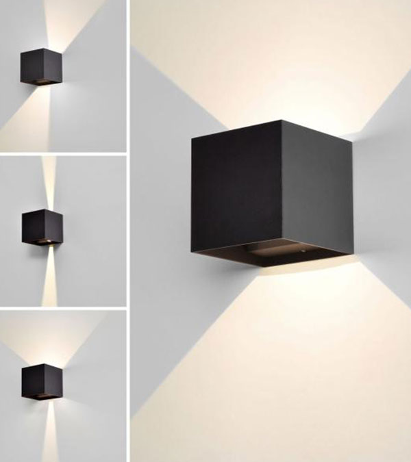 100 kwadratowych LED Dwukierunkowa ściemniana kinkiet HR60432-LED 100 kwadratowych LED Dwukierunkowa ściemniana kinkiet HR60432-LED